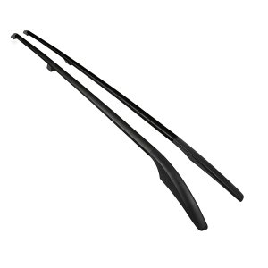 Mazda CX-5 Roof Rails - Omac - Solid (Screw) Alu - Black - 2017-2025